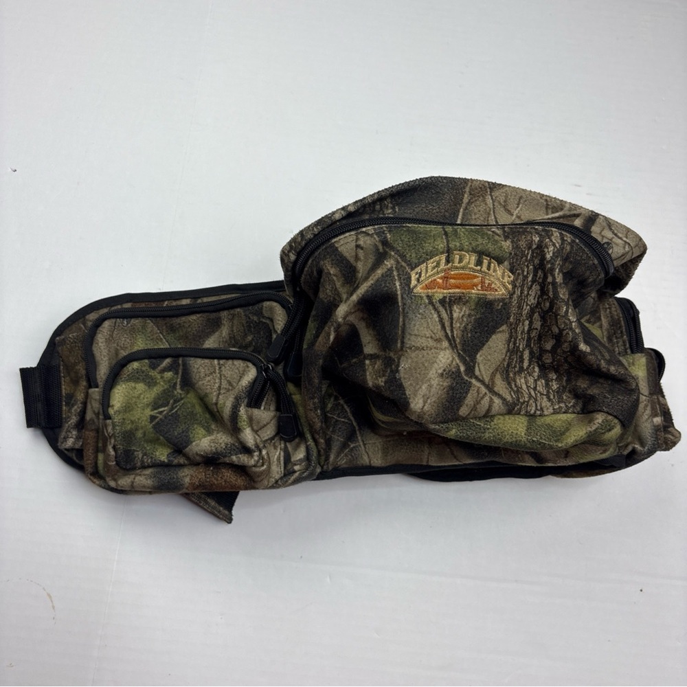 Vintage Fieldline Fanny Waist Pack Large Camo Realtree Hardwood Hunting Outdoor